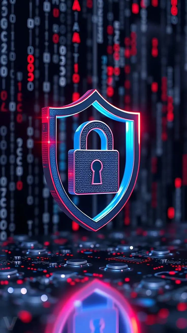 Shield over a padlock — a visual mark of Mozaca's security discipline